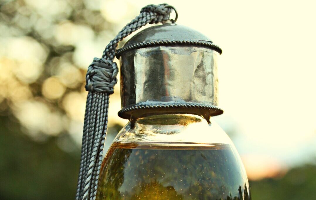 argan oil bottle