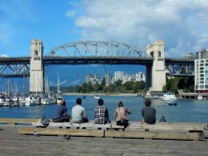 burrard street bridge argan oil VANCOUVER