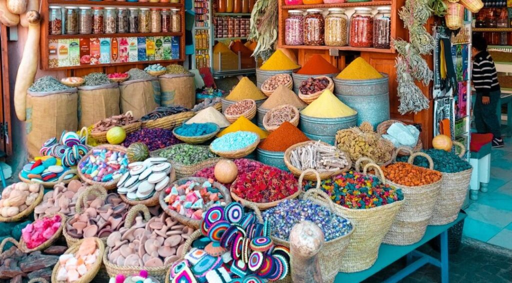 medicinal herbs store in morocco